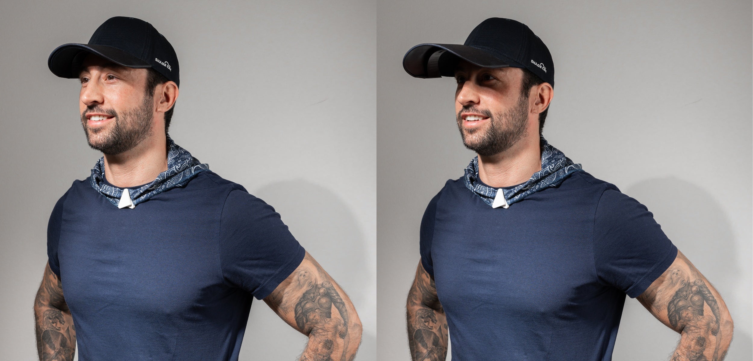 Brim Add-On - Eye area difference - ShaidOn Caps