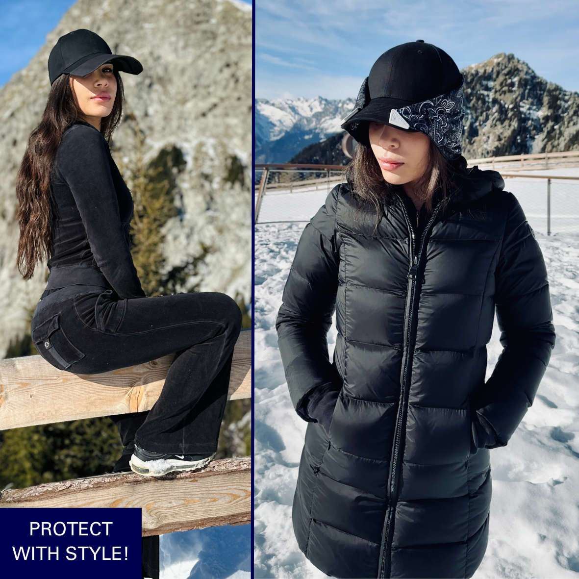 ShaidOn Cap, Brim Add-On & Bandana Add-On