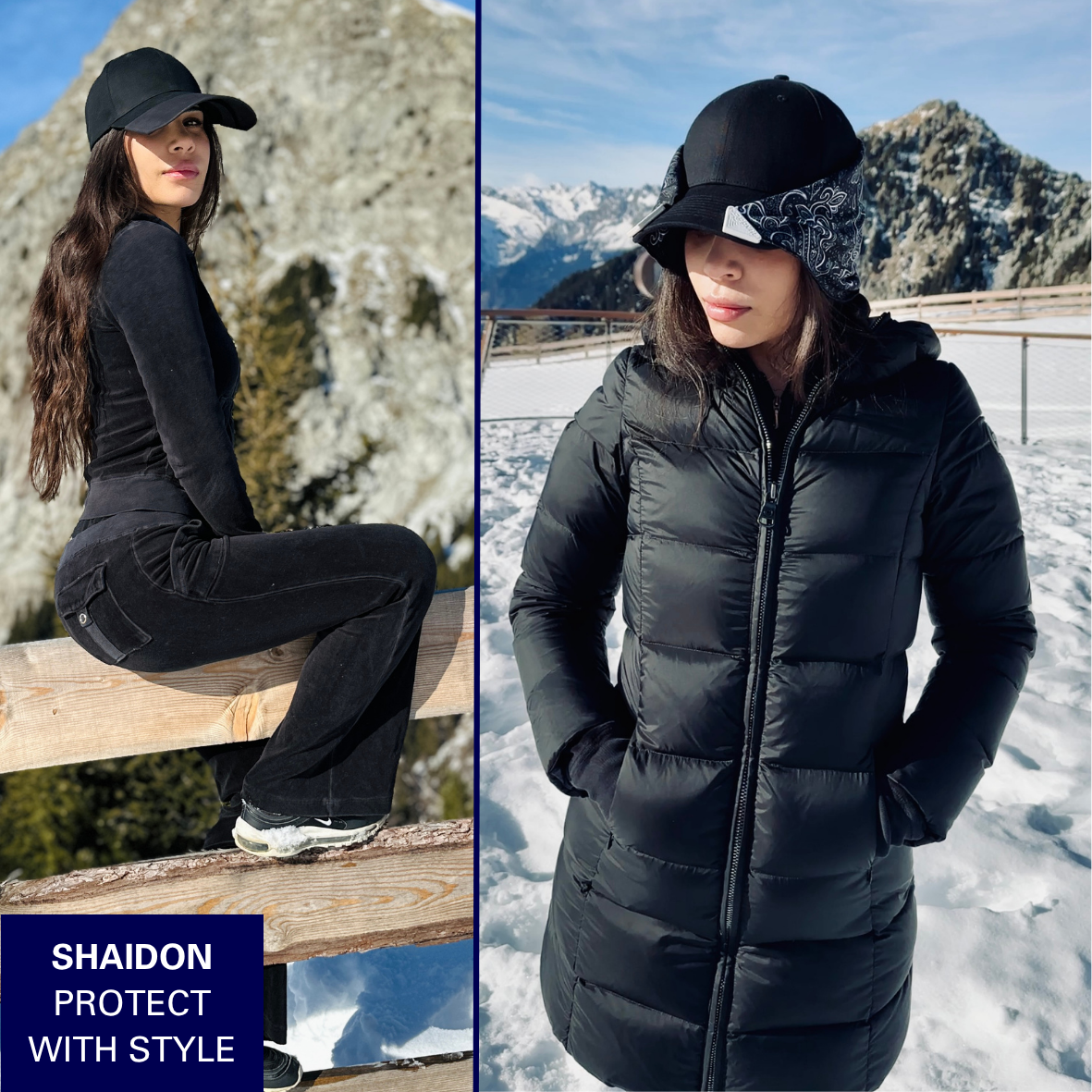 ShaidOn Cap, Brim Add-On & Bandana Add-On