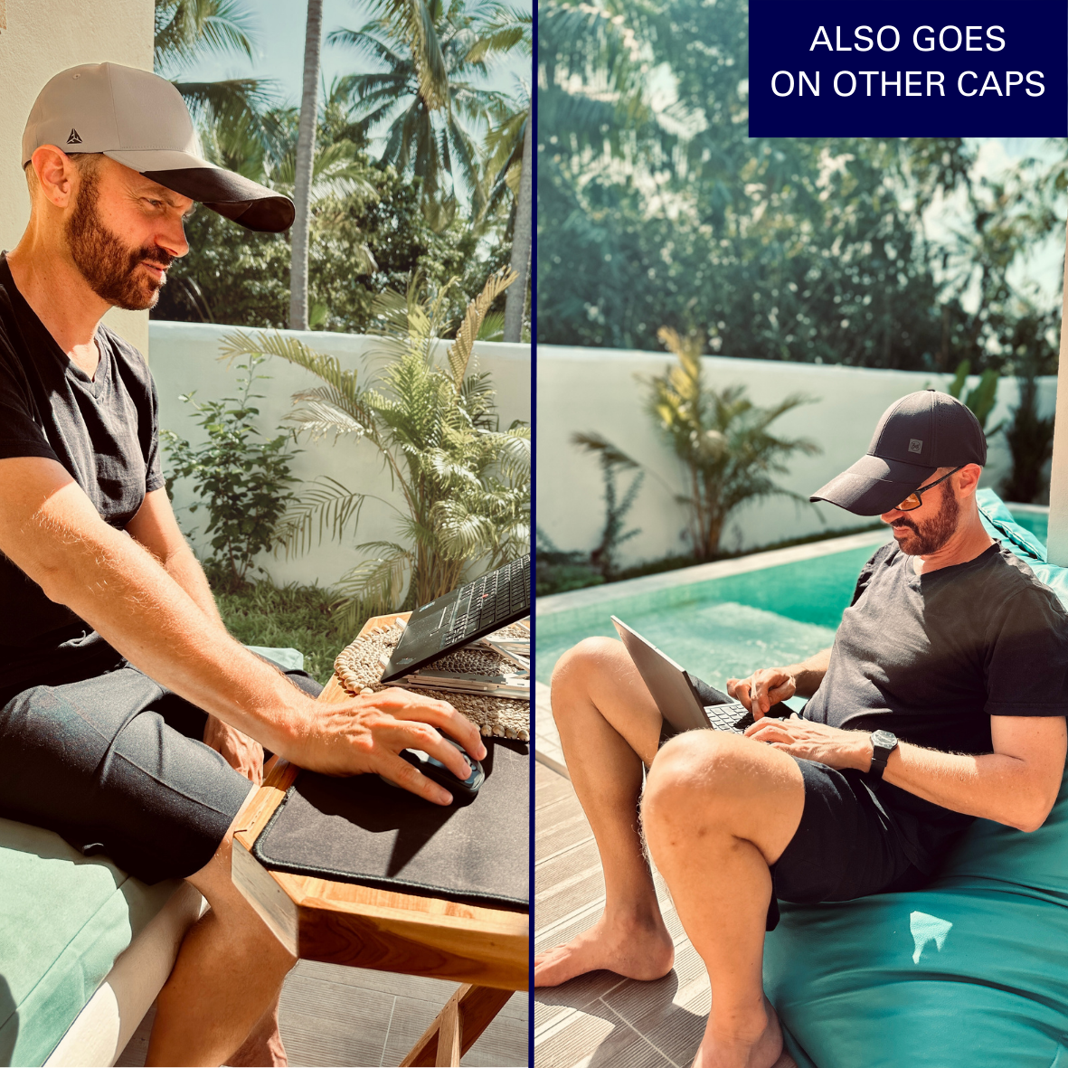 ShaidOn Cap, Brim Add-On & Bandana Add-On