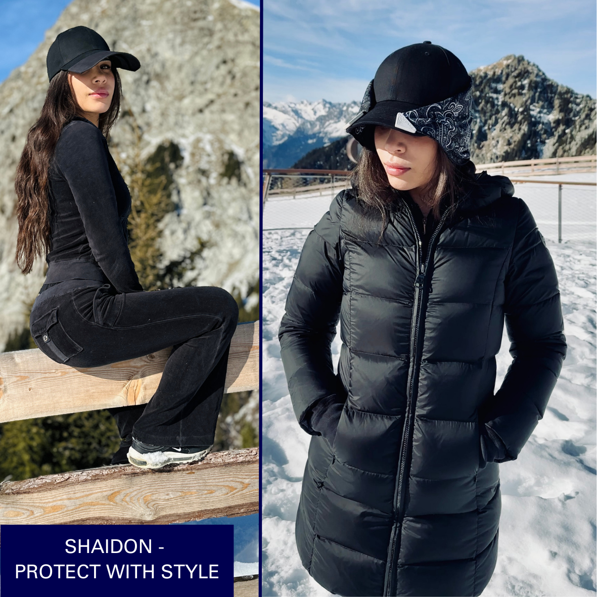 ShaidOn Cap, Brim Add-On & Bandana Add-On