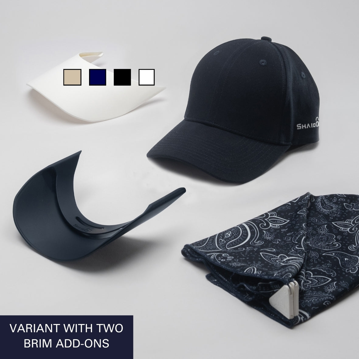 ShaidOn Cap, Brim & Bandana Add-On