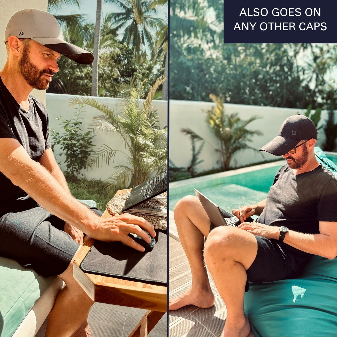 ShaidOn Cap, Brim Add-On & Bandana Add-On