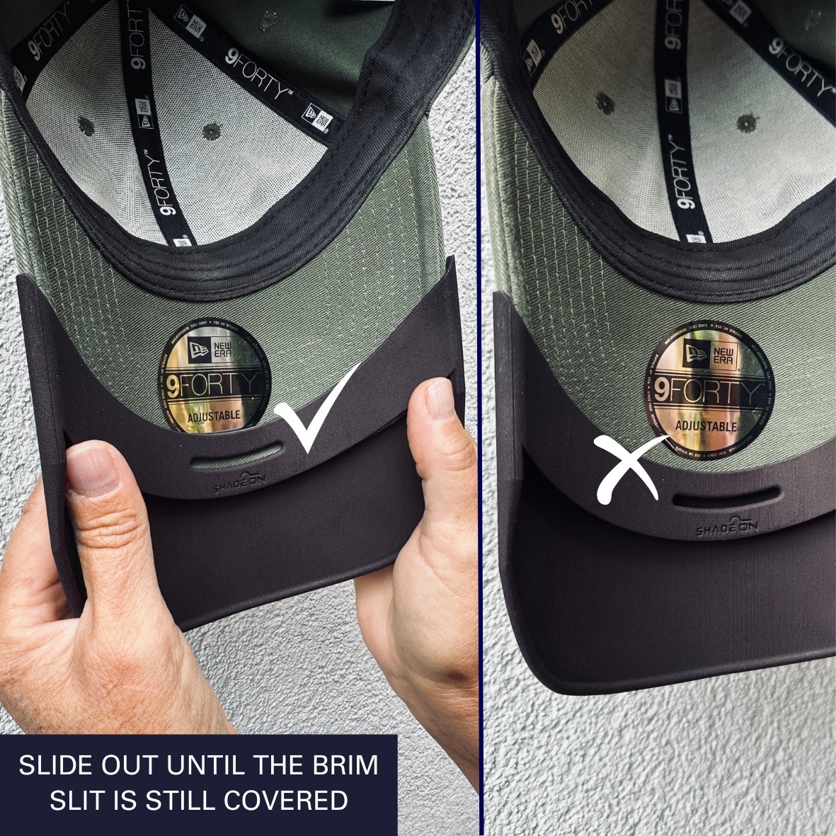 ShaidOn Cap, Brim Add-On & Bandana Add-On