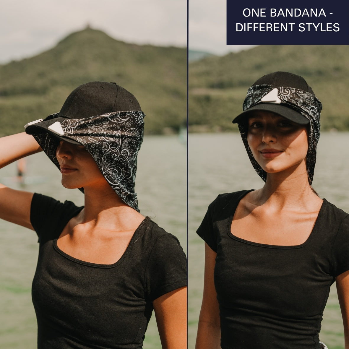 ShaidOn Cap, Brim Add-On & Bandana Add-On